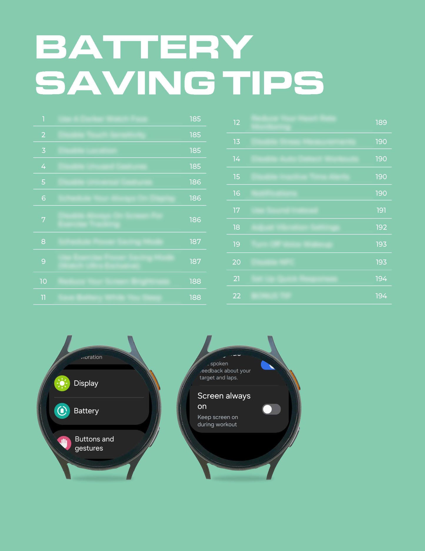Samsung Galaxy Watch Guide (Digital)