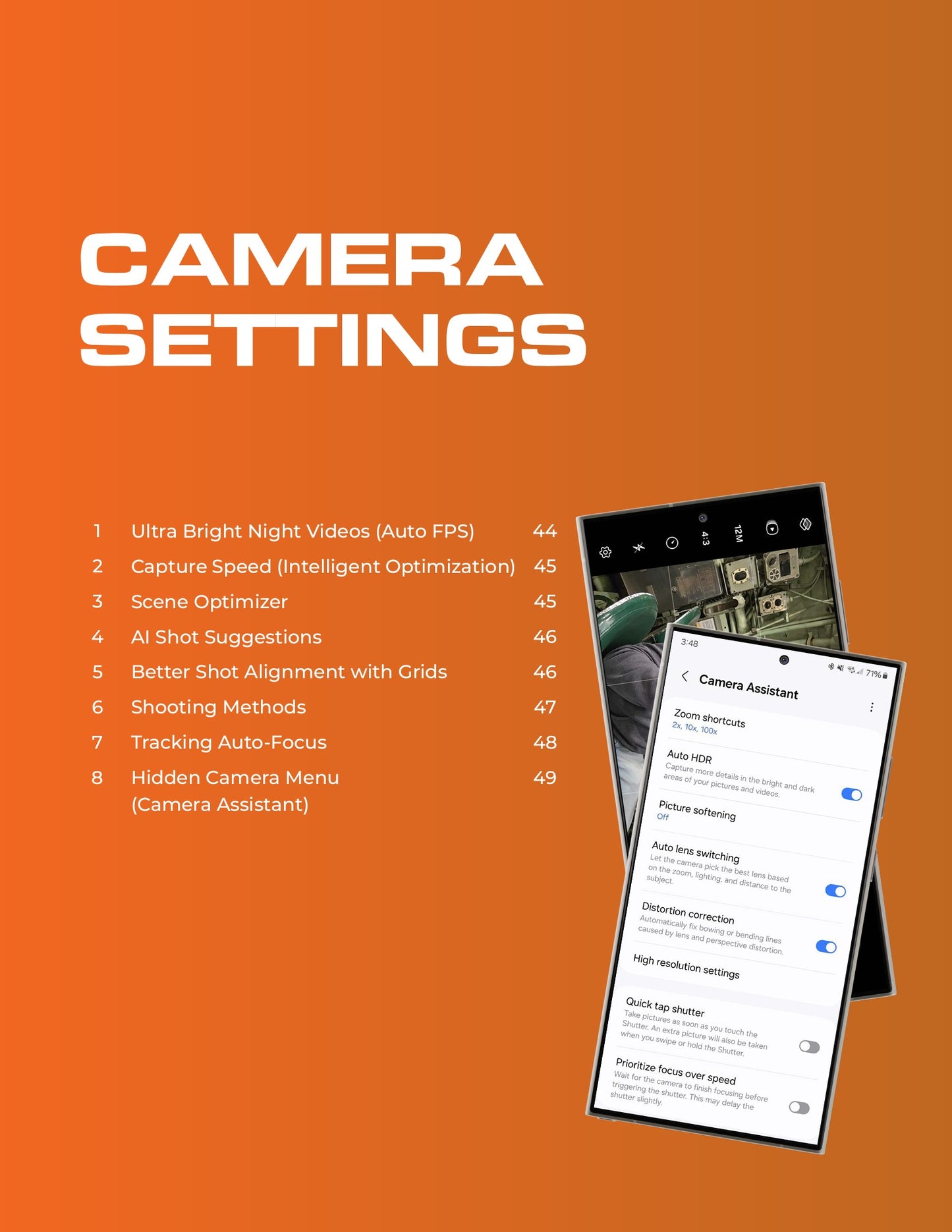 Galaxy S24 Ultra Camera Guide (Digital)