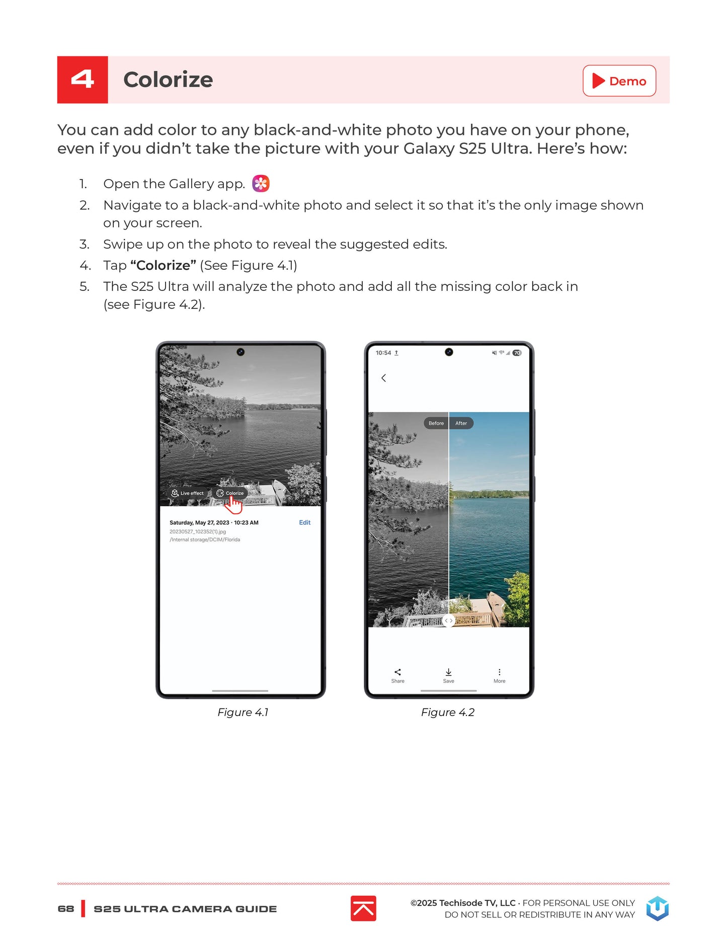 Galaxy S25 Ultra Camera Guide (Digital)