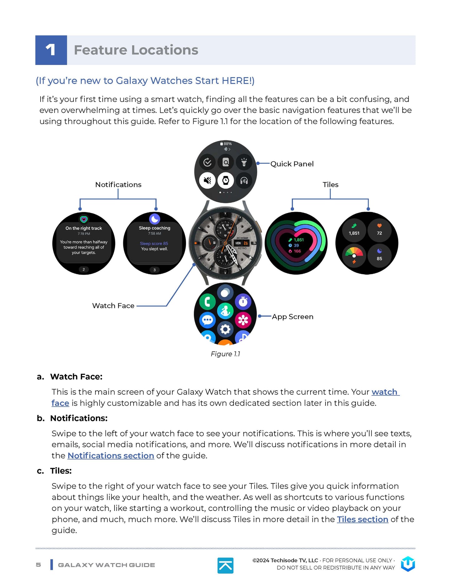 Sample Galaxy Watch Guide