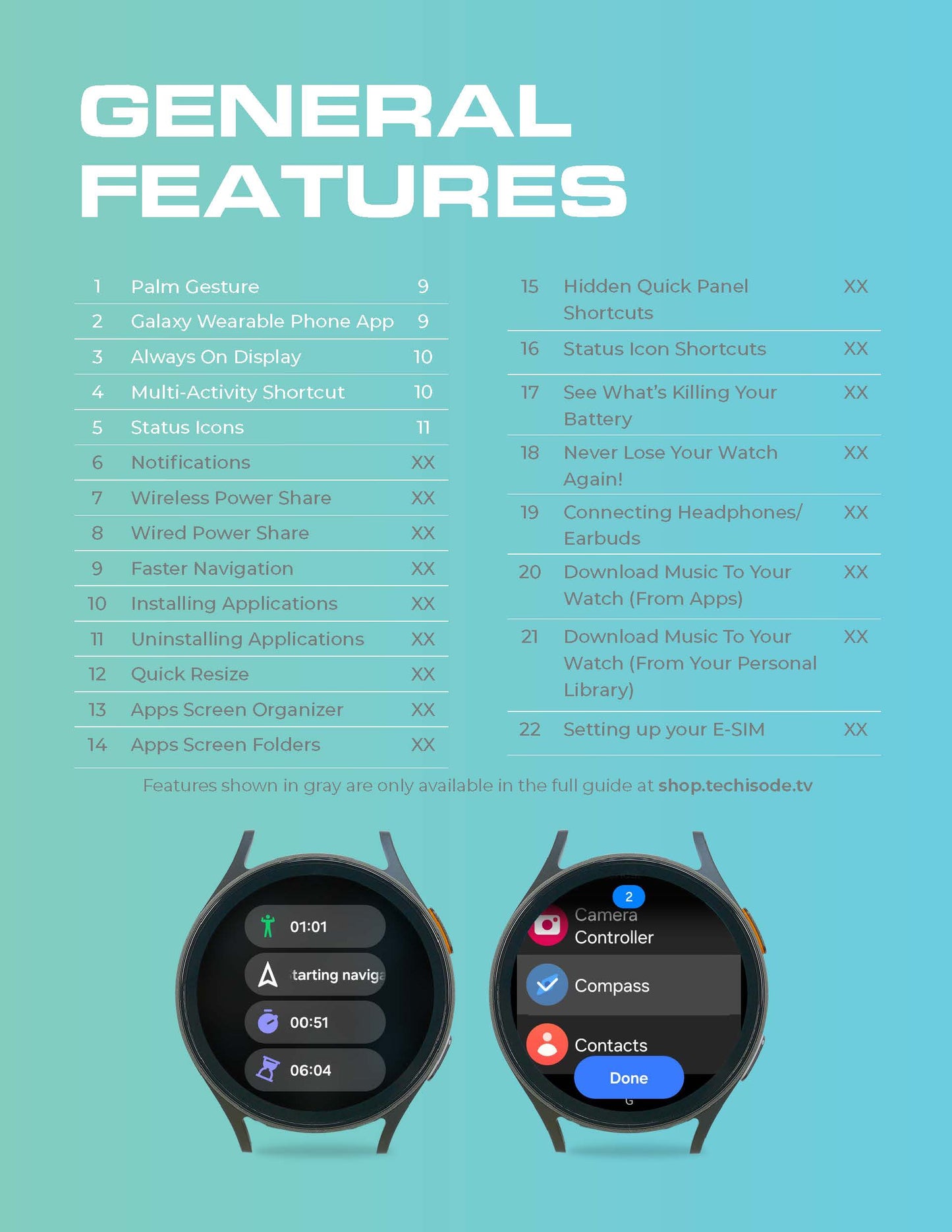 Sample Galaxy Watch Guide
