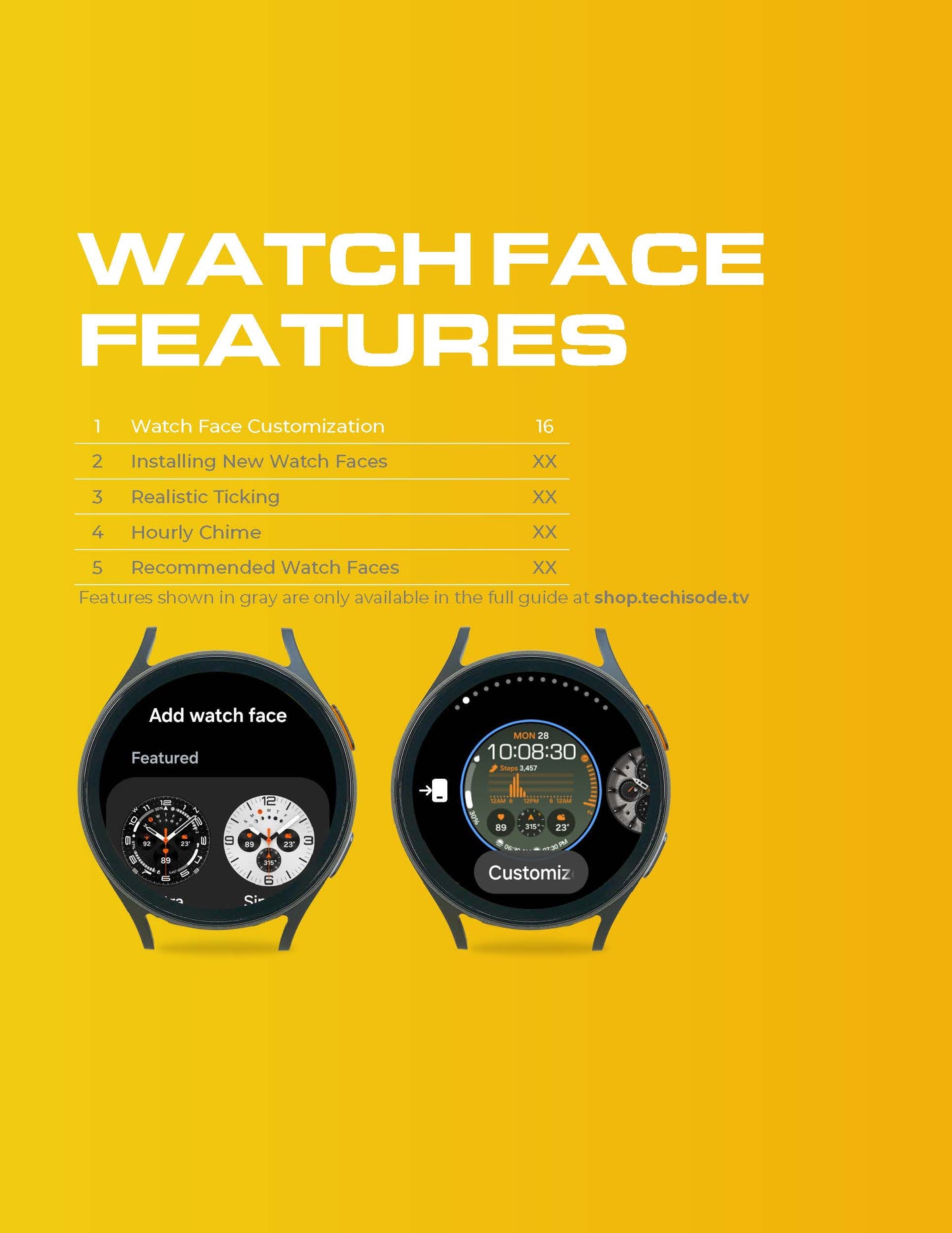 Sample Galaxy Watch Guide
