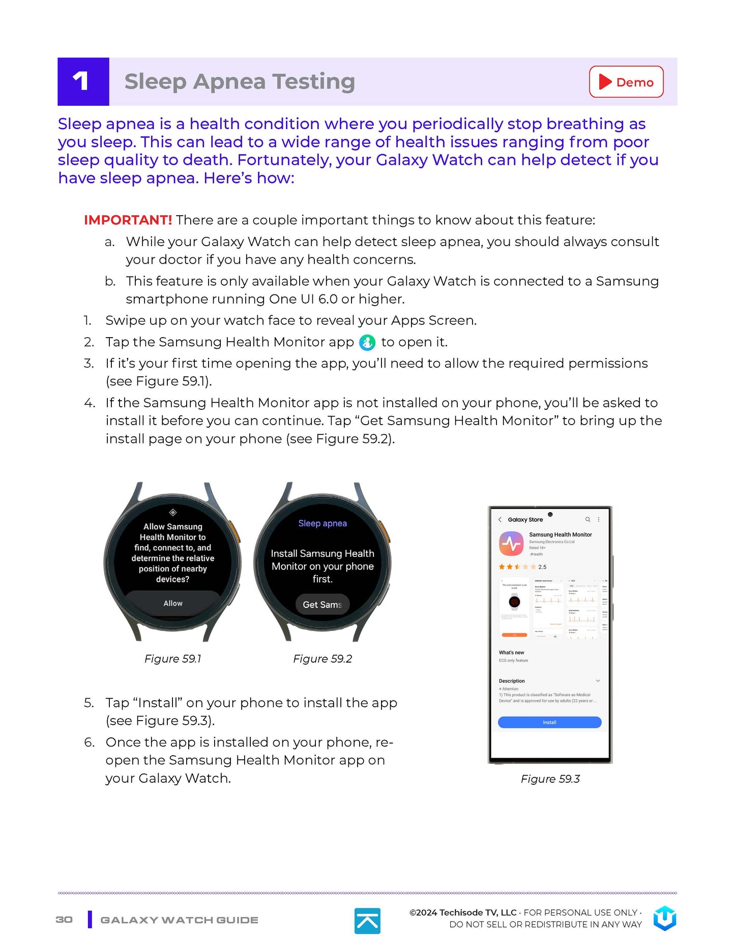Sample Galaxy Watch Guide