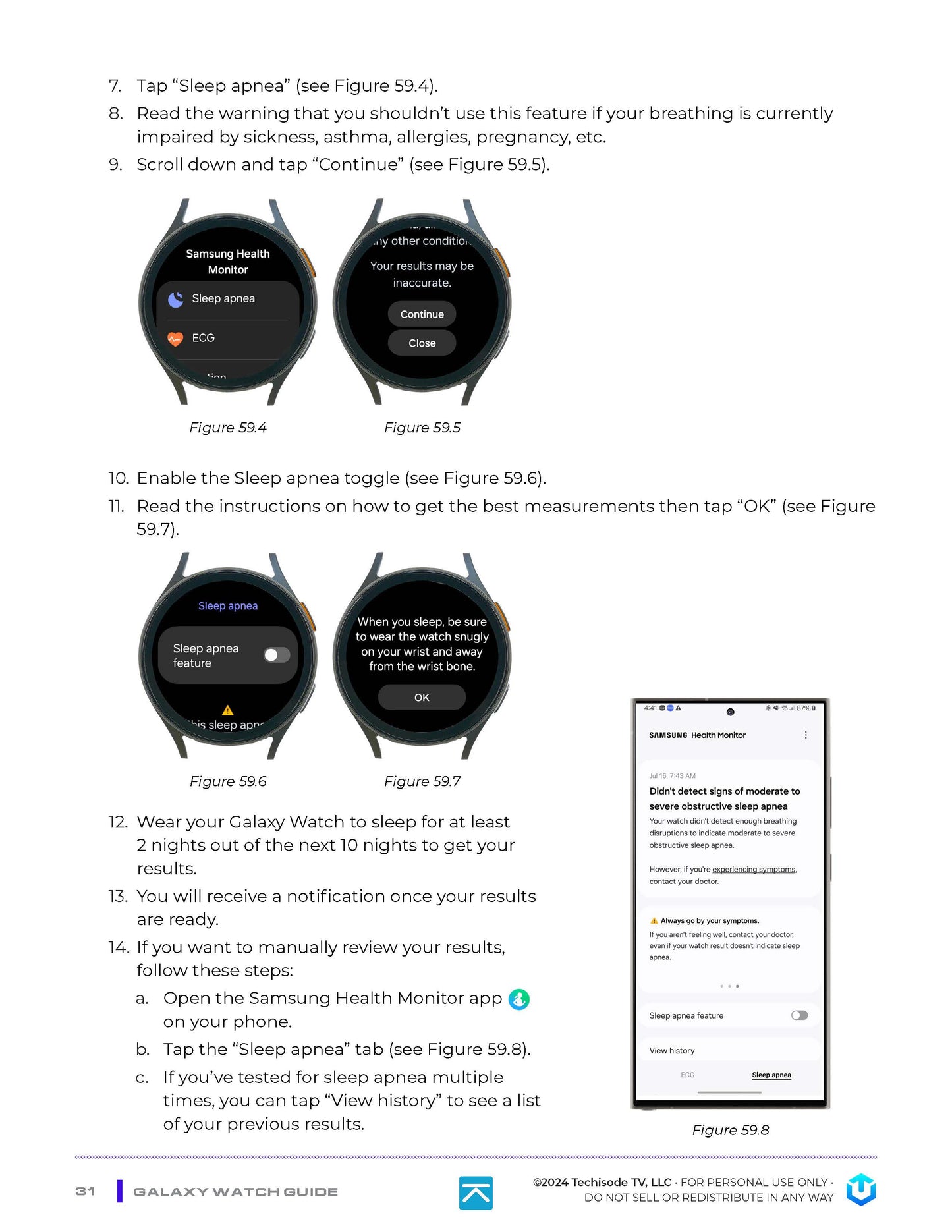 Sample Galaxy Watch Guide