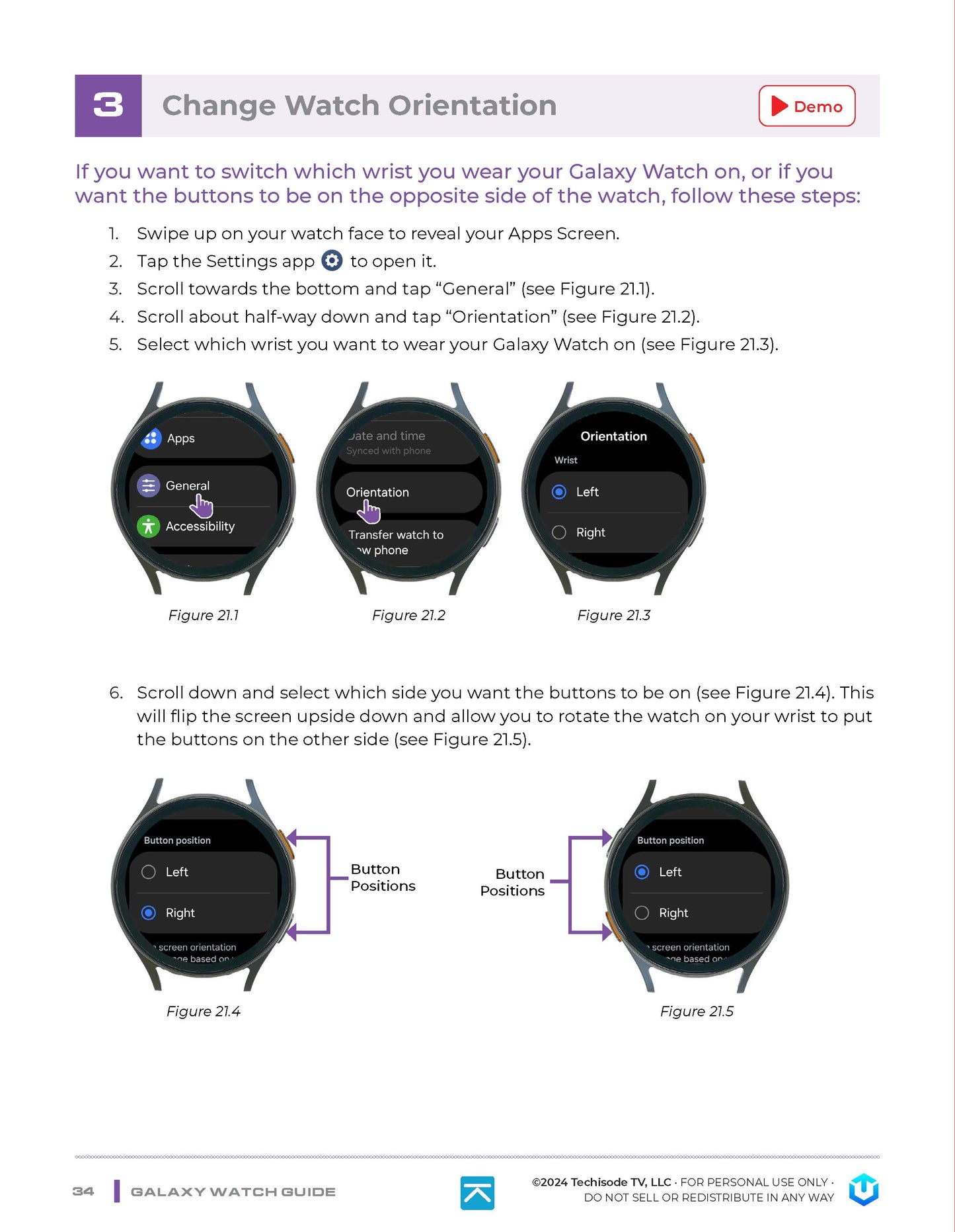 Sample Galaxy Watch Guide